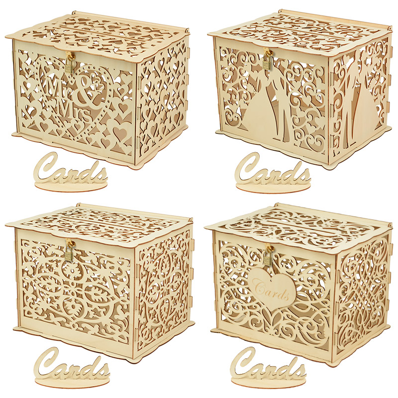 Card Index Box - 30x24x21cm diy caixa de cartão de