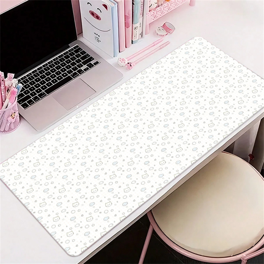 Leather Desk Pad - Tapete de Mesa de Couro Fofo