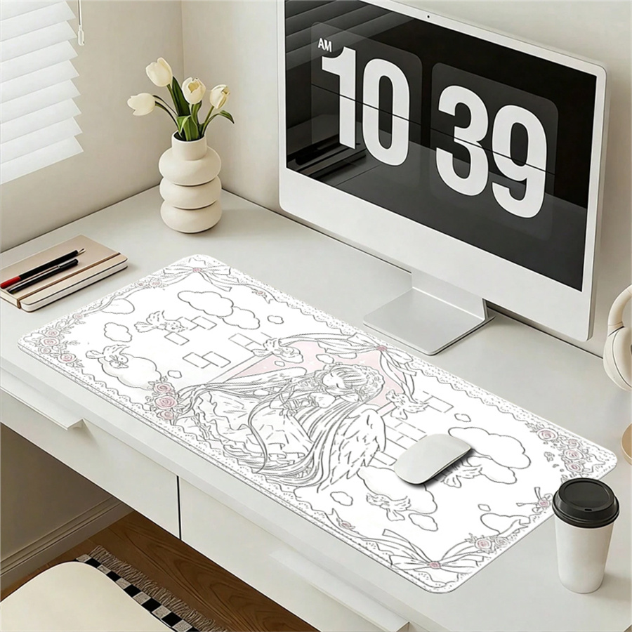 Leather Desk Pad - Tapete de Couro para Mouse, Tapete