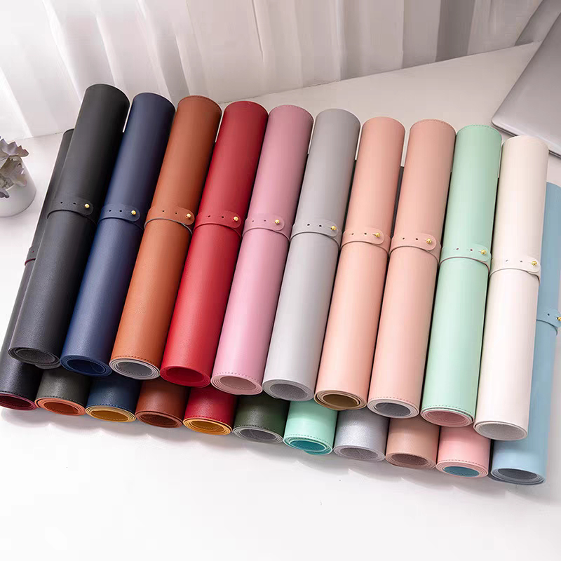 Leather Desk Pad - Tapete de Mesa Macio e Dobrável