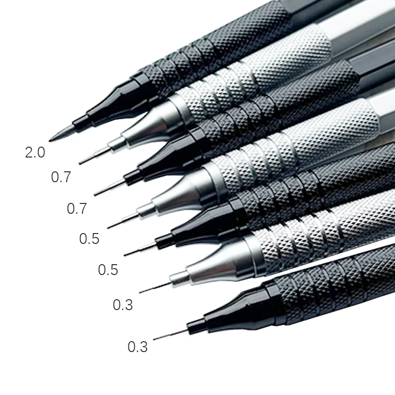 1pc lápis mecânico 0.3/0.5/0.7 - Mechanical Pencil 0.3 avaliação e preço