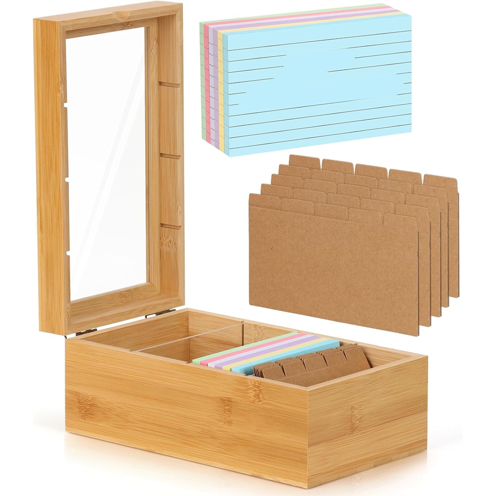 Organizador de Cartões de Índi - Card Index Box avaliação e preço