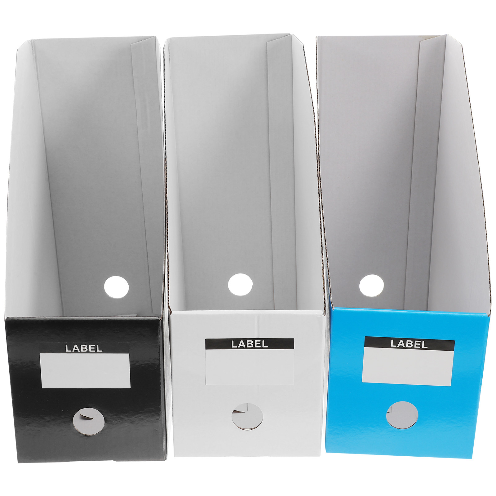 3 Peças Organizador de Pastas  - Magazine Holder Rack avaliação e preço