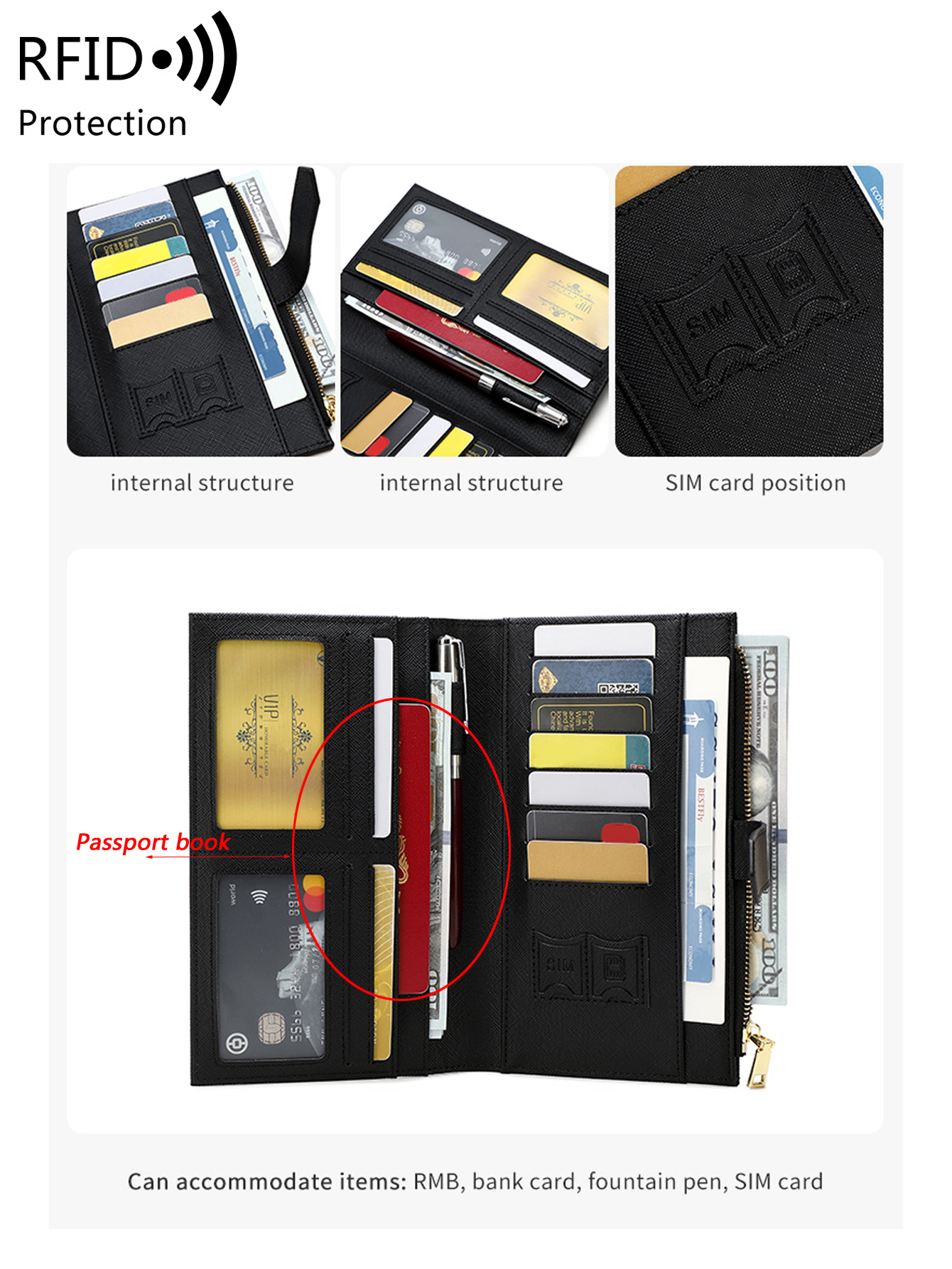 Capa de Passaporte de Viagem e - Index Card Holder avaliação e preço