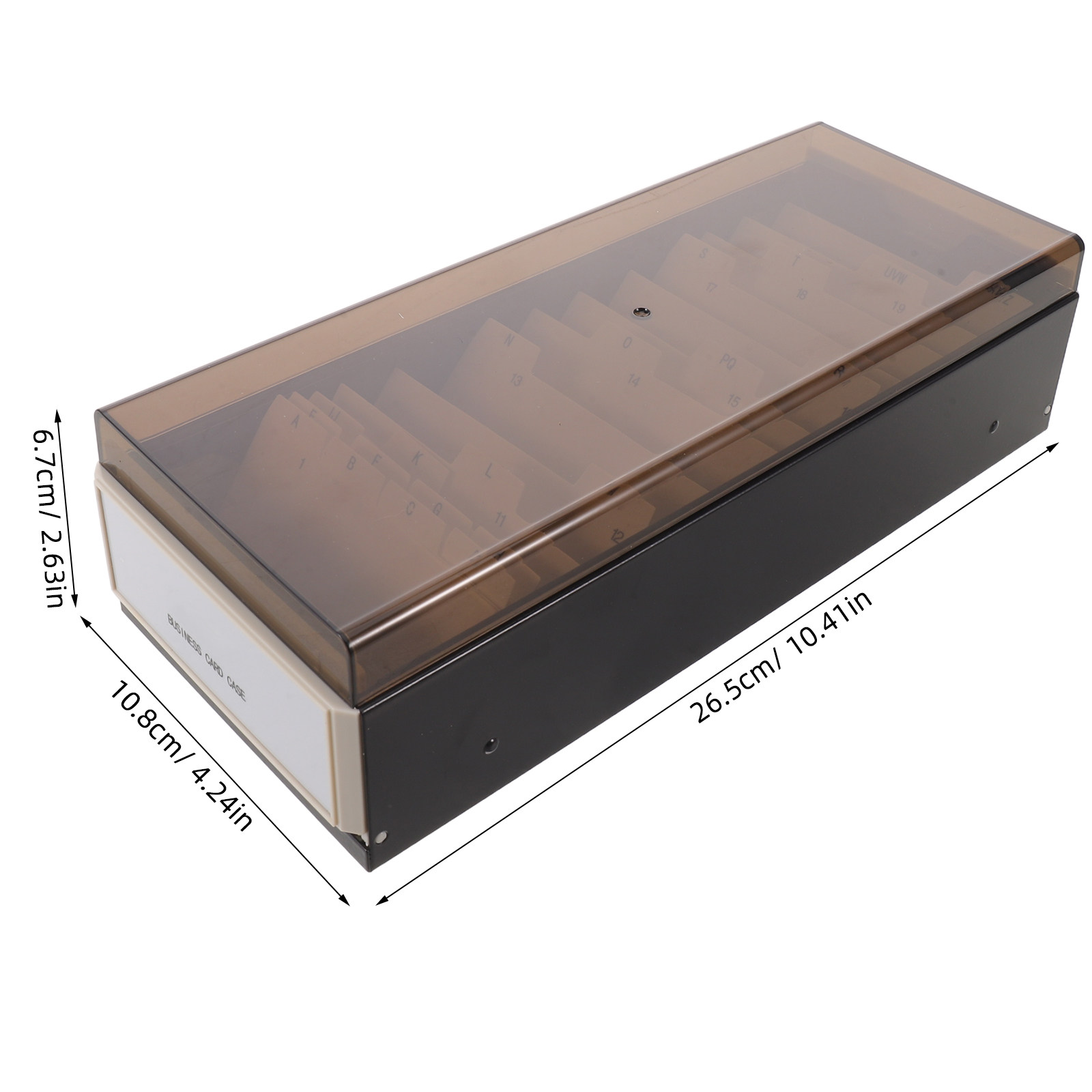 Caixa Organizadora de Cartões  - Card Index Box avaliação e preço