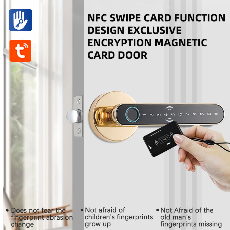 Smart Fingerprint Door Lock Ha - Letter Opener Brass avaliação e preço