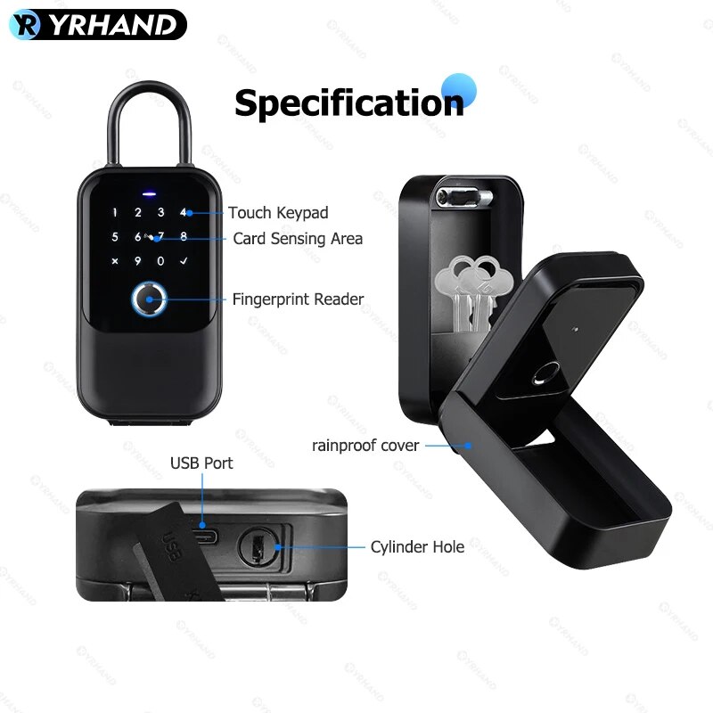 Sem fio Smart Key Lock Box, Có - Letter Opener Brass avaliação e preço