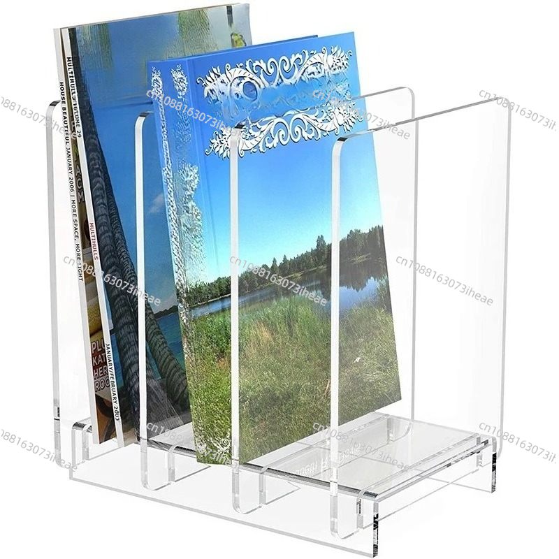 Suporte de revista acrílico tr - Magazine Holder Rack avaliação e preço