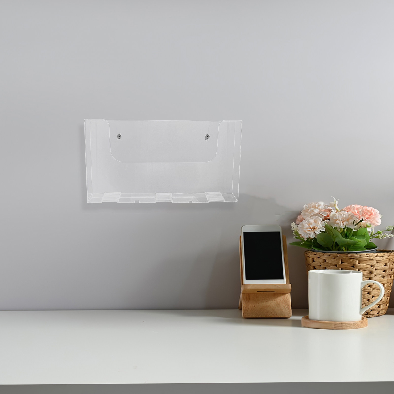 2 Peças Suporte de Parede para - Magazine Holder Rack avaliação e preço