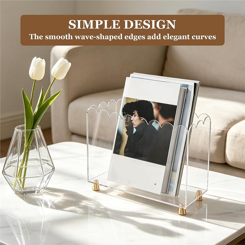 Promoção - Suporte de Revistas - Magazine Holder Rack avaliação e preço