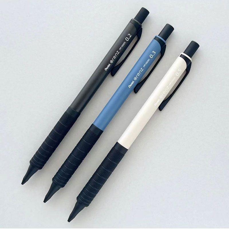 Lápis de propulsão pentel orre - Mechanical Pencil 0.3 avaliação e preço